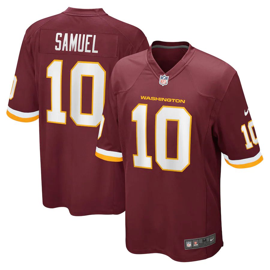 Men Washington Redskins #10 Curtis Samuel Nike Burgundy Game Player NFL Jersey->washington redskins->NFL Jersey
